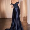 Vestido con Hombros Descubiertos y Corpi?o Adornado con Encaje - Imagen 5