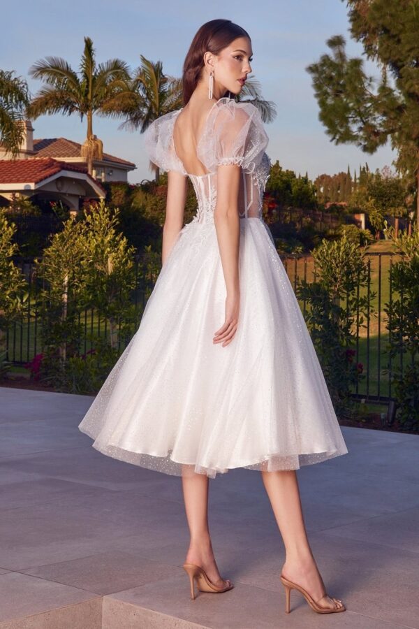 Vestido Midi de Tul con Brillo - Imagen 2